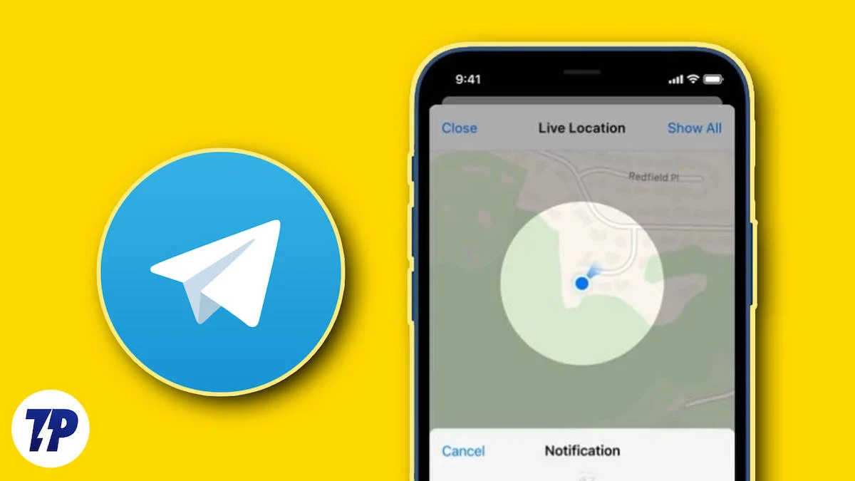 how to enable live location on telegram