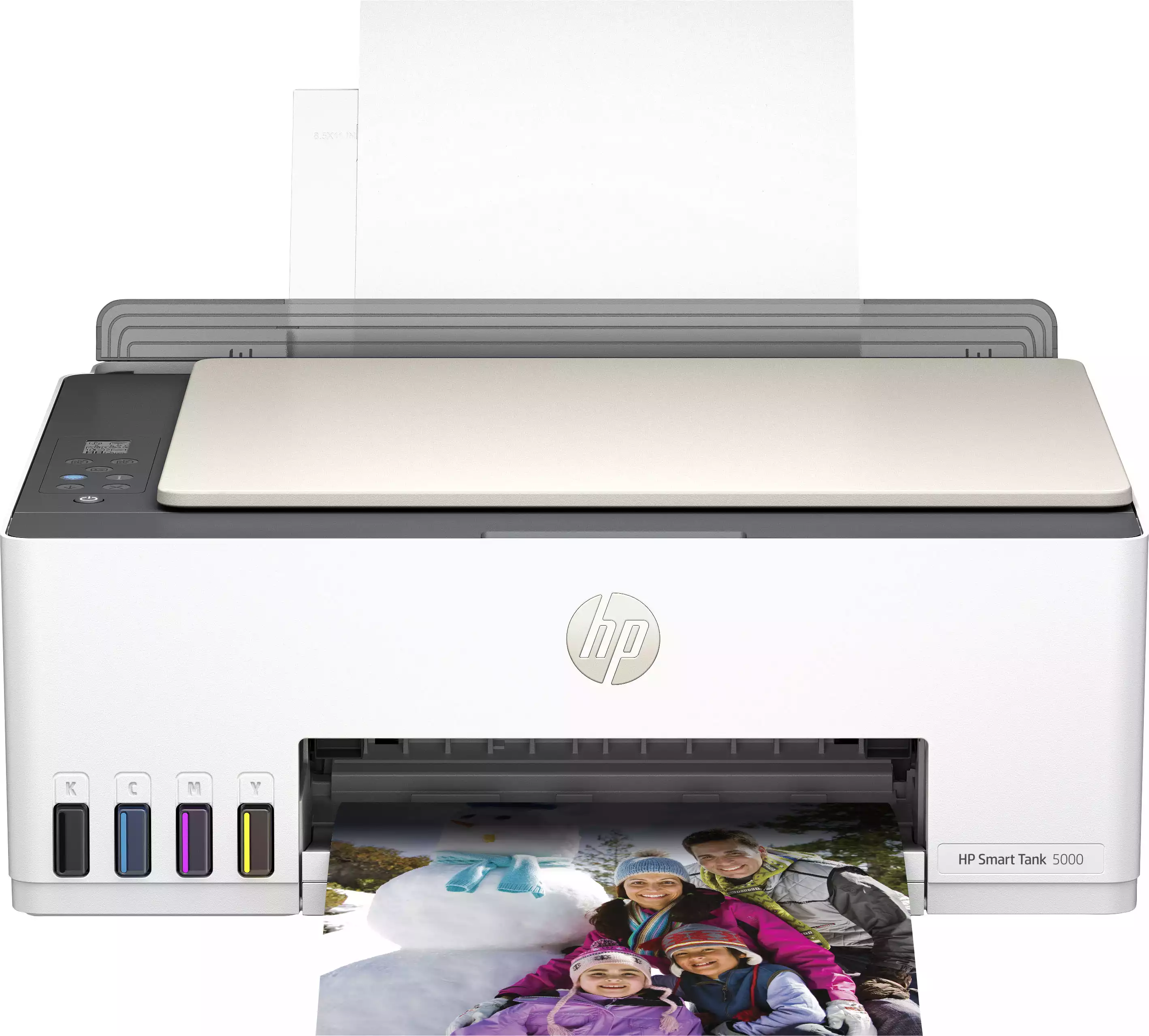 Hp - smart tank 5000 wireless all-in-one supertank inkjet printer