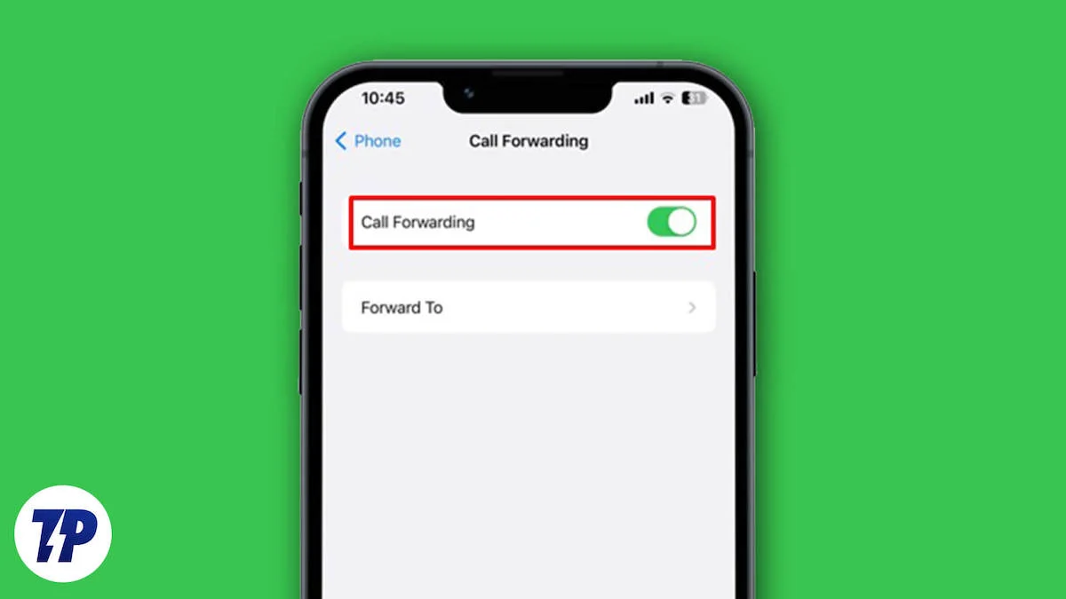 how to forward calls on iphone