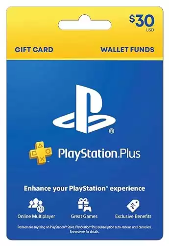 Playstation sony store gift card
