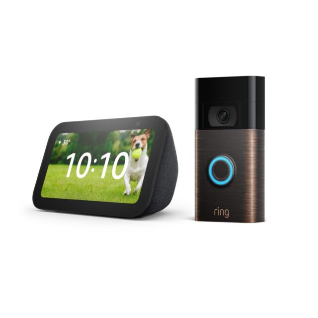 Ring Video Doorbell および Amazon Echo Show デバイス