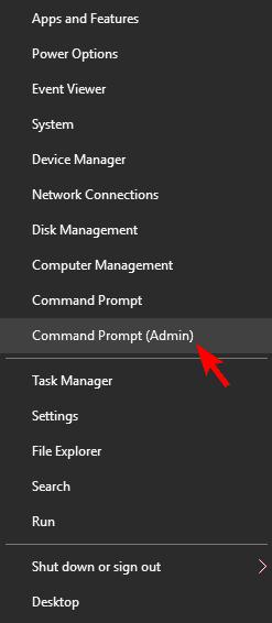 Jalankan Command Prompt sebagai admin