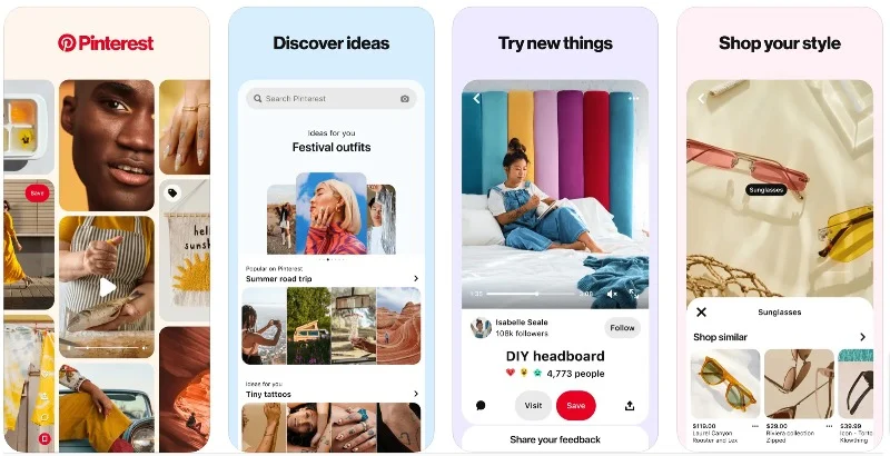 pinterest app for iphone