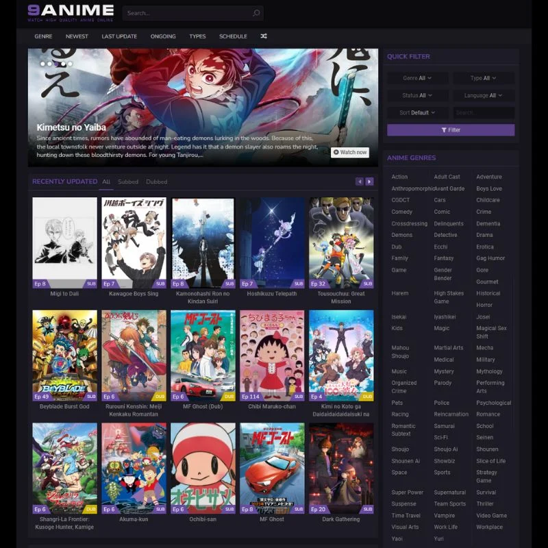 9anime website