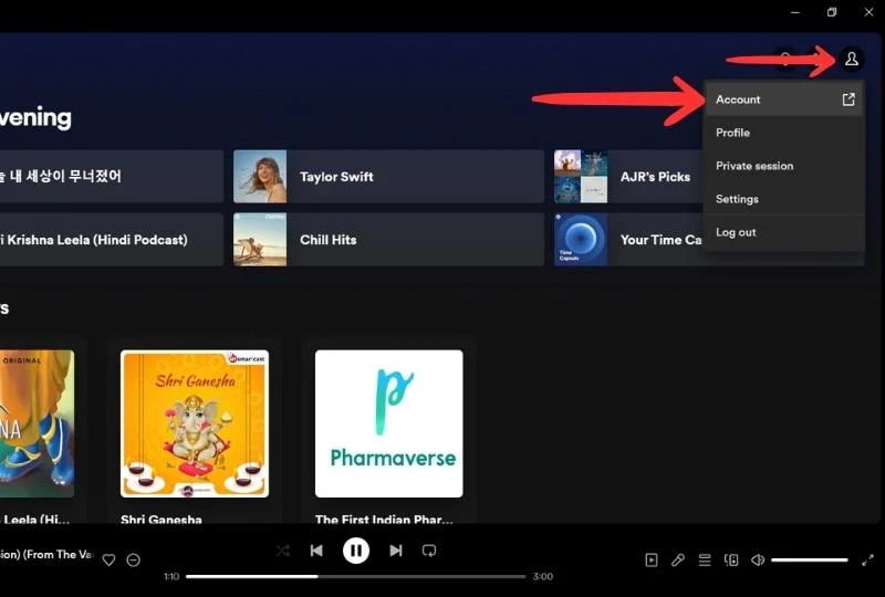 change spotify payment method on computer 1