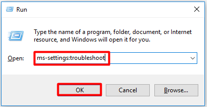 ms-settings troubleshoot