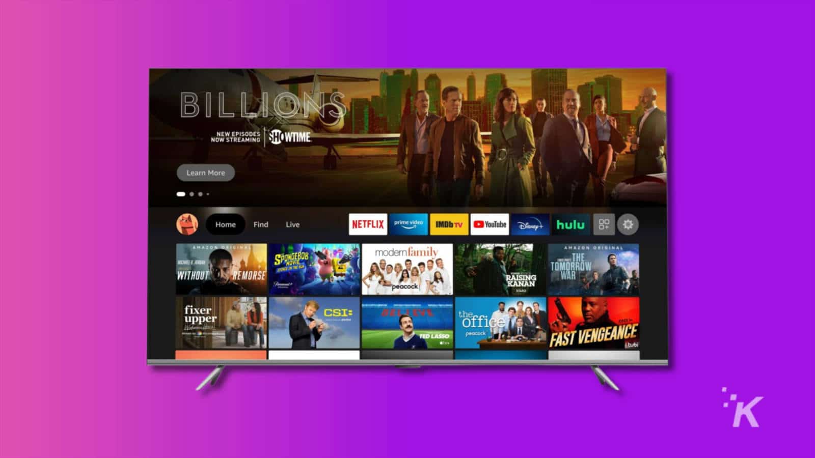 Amazon Fire TV สมาร์ททีวีแบบ Omni