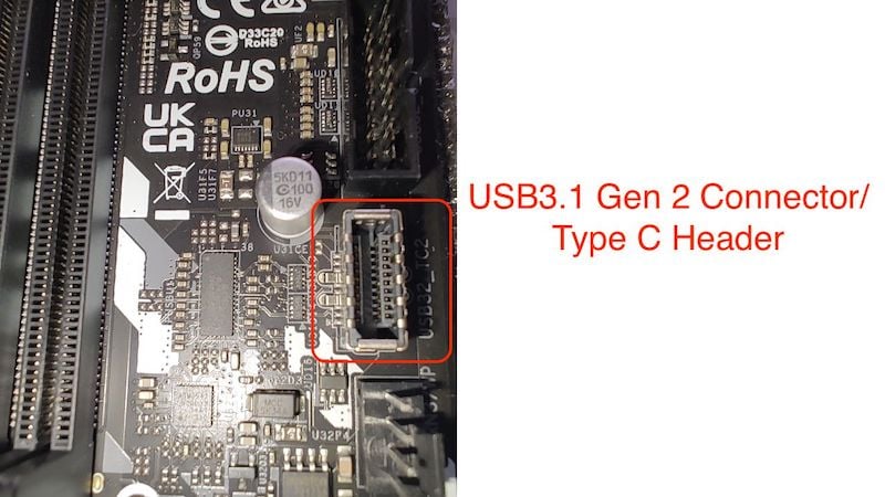 usb type c header