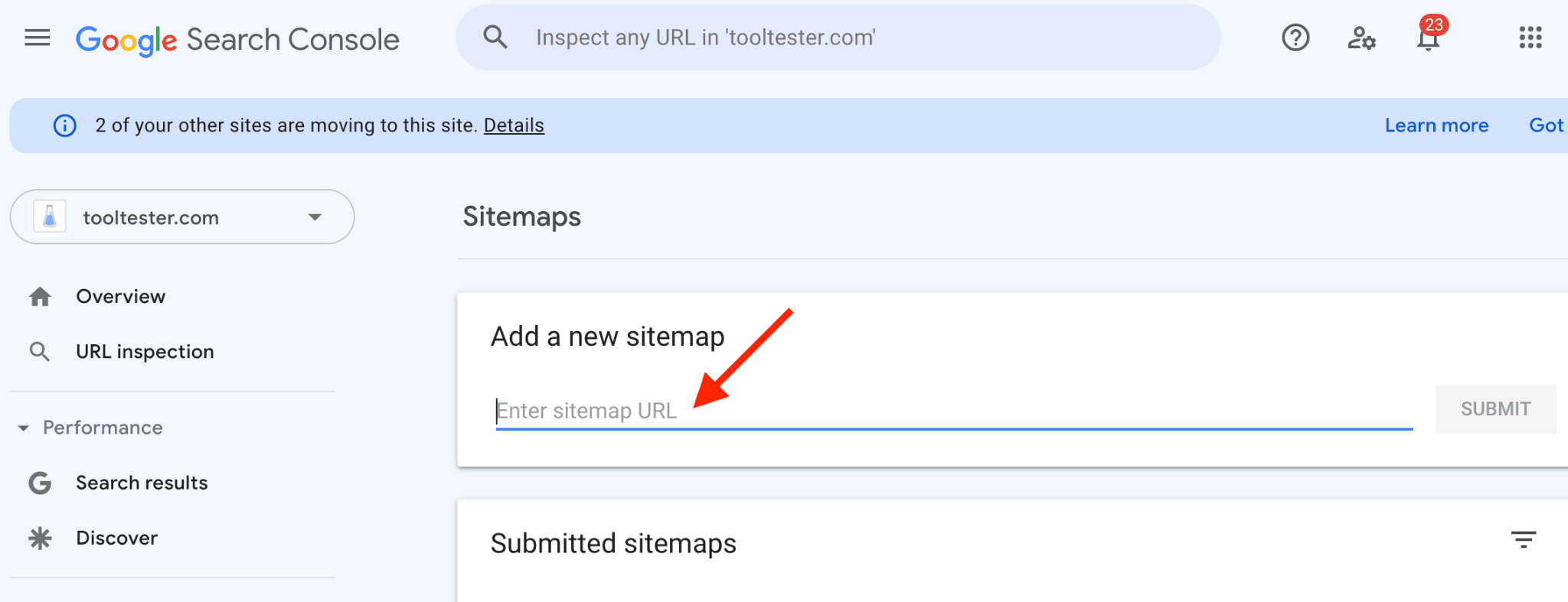 การส่ง Sitemap ไปยัง Google