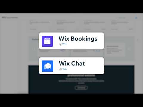 مراجعة Wix: سوق التطبيقات