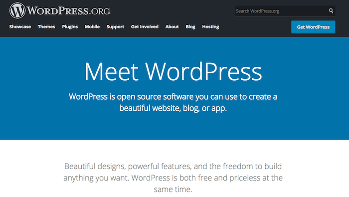 WordPress 部落格平台