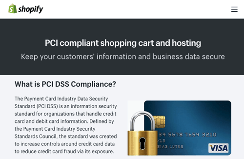 Shopify PCI