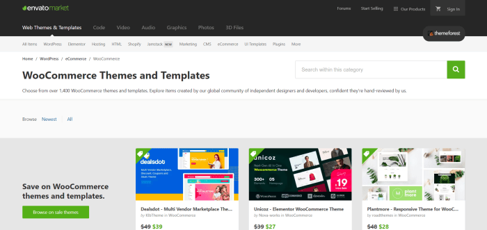 Teme WooCommerce pe ThemeForest