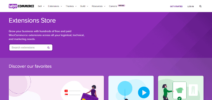 Magazin de extensii WooCommerce