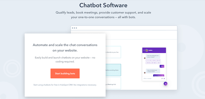 hubspot chatbot