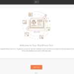 SiteGround WordPress 스타터 step1