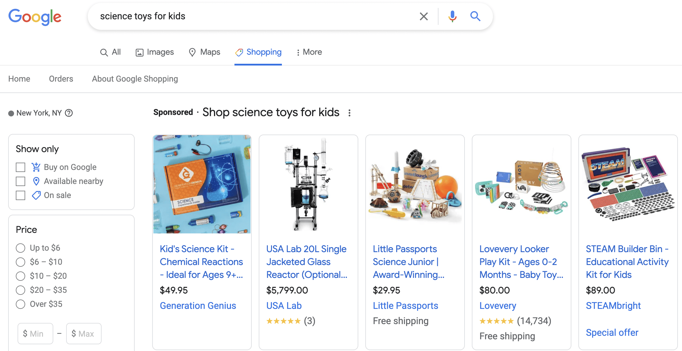 google alışveriş reklamları