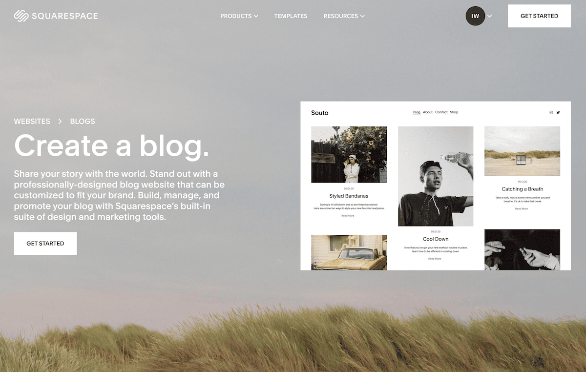 blog do squarespace