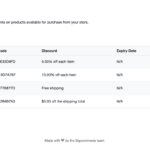 bigcommerce-優惠券