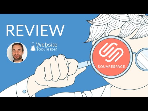 vídeo de revisão do squarespace