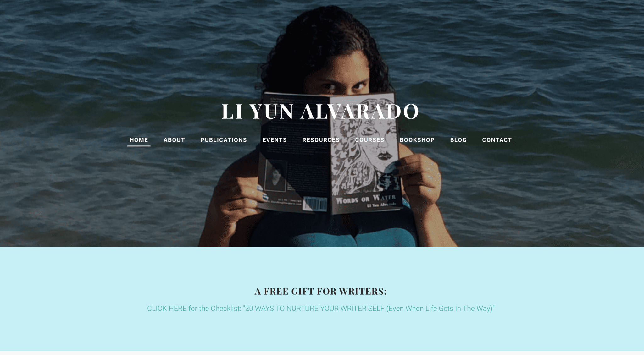 Weebly-Autoren-Website – Li Yun Alvarado