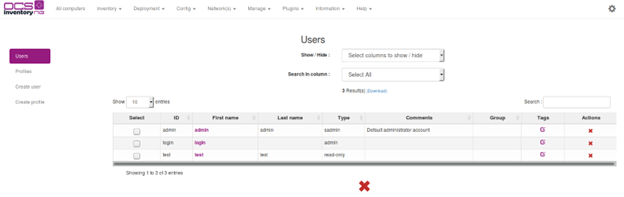 OCS Inventory Management Software