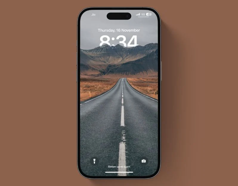 30+ best 4k depth effect wallpapers for iphone - mountain road journey