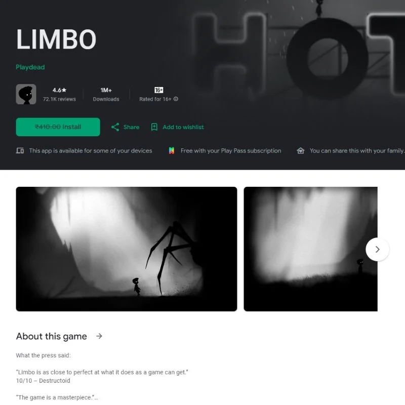 limbo the game