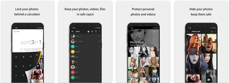 calculator - photo vault