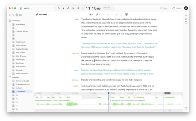 Editor și transcriptor de descriere