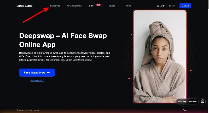 deepswap ai website