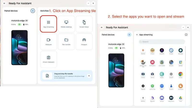 app streaming