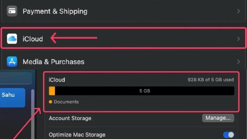 icloud storage levels