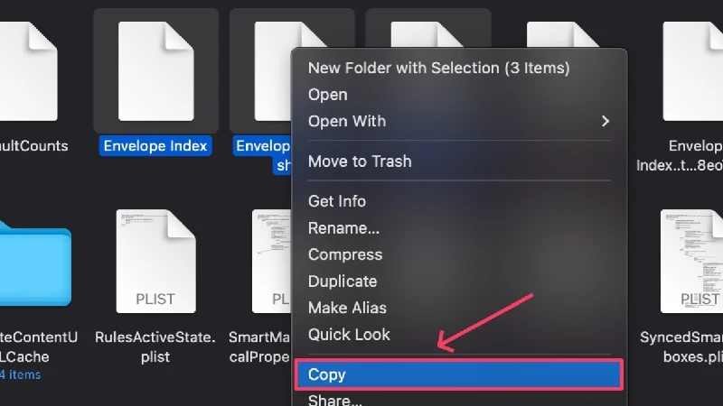 copy files