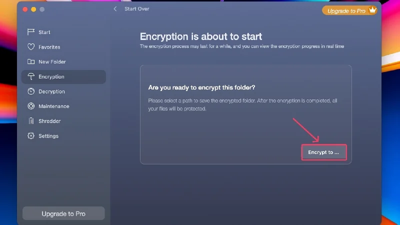 encrypt using folder lock