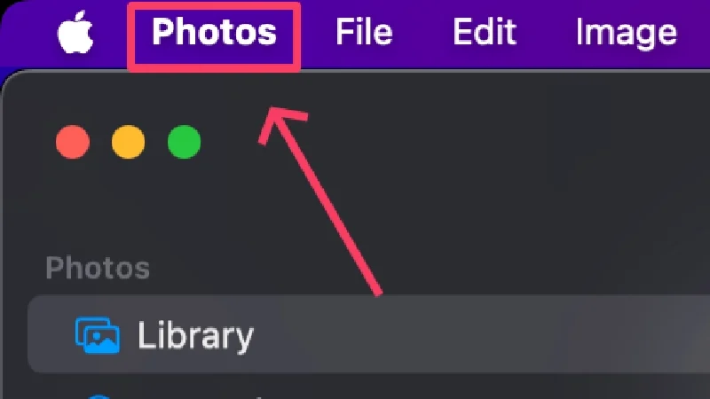 photos icon in status bar