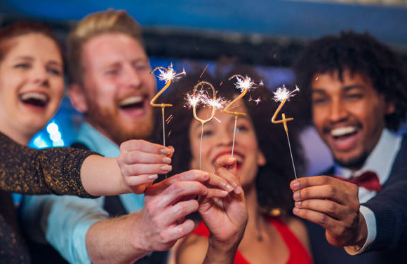 Mensaje de agradecimiento de año nuevo para amigos