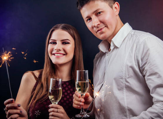 Mensajes románticos de amor de año nuevo para el esposo