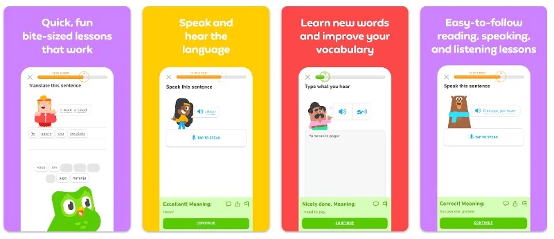 duolingo language learning app