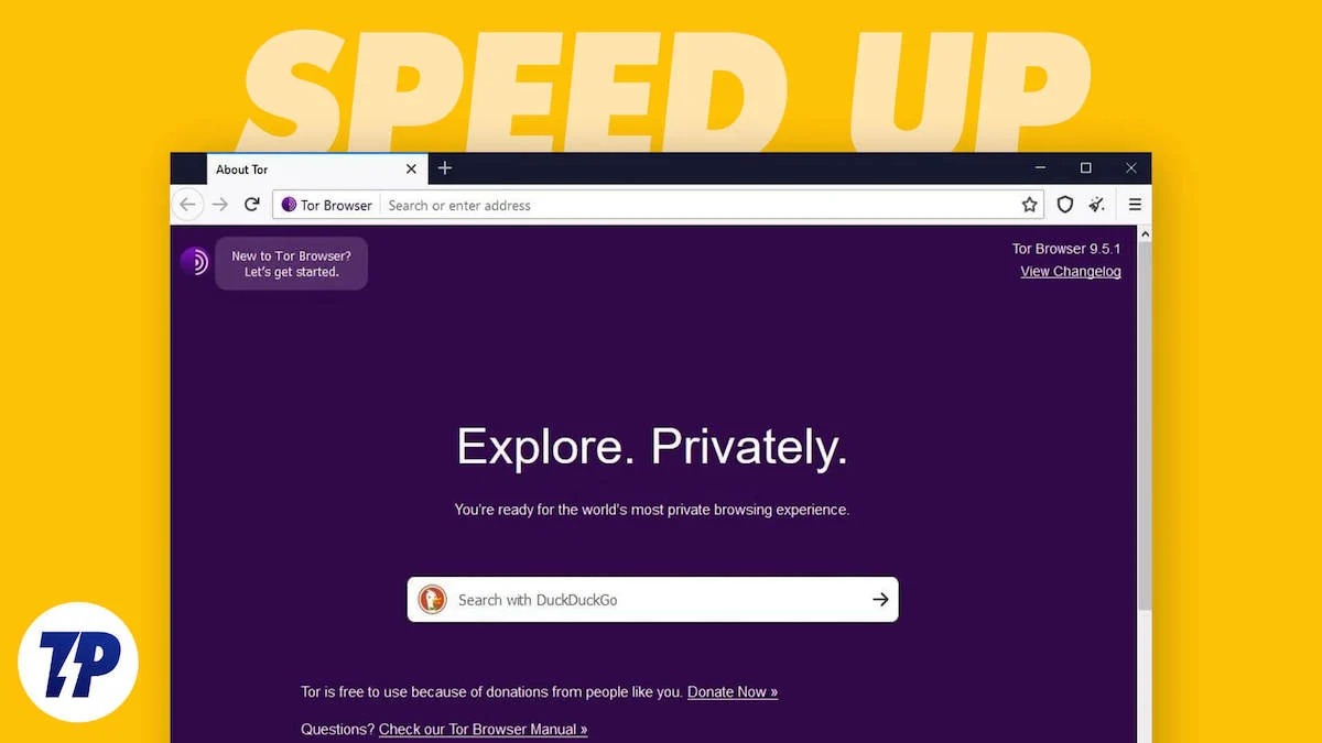 how to speed up tor browser