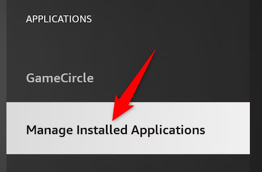 Manage Installed Applications