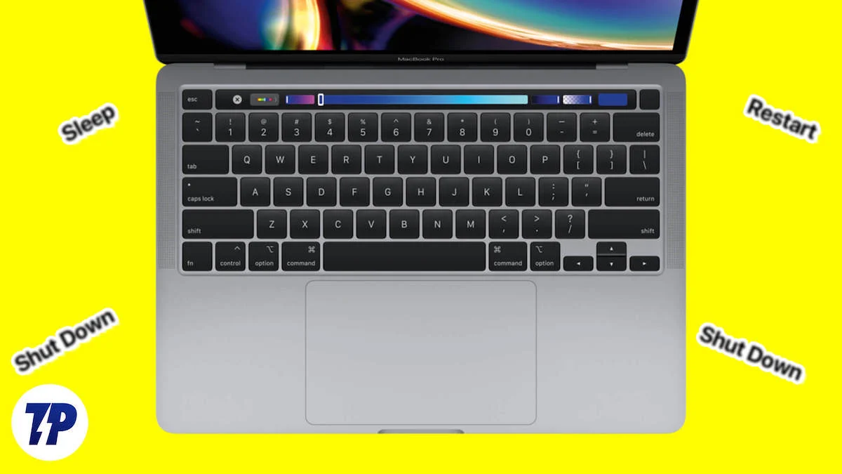 mac keyboard shortcuts shutdown restart sleep