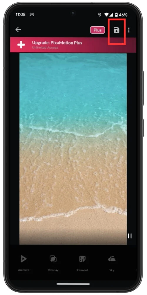how to make live wallpaper on android using pixamotion 5