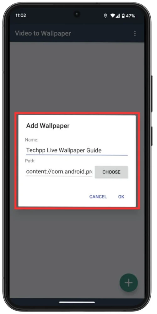 how to make live wallpaper on android using video to wallpaper 2