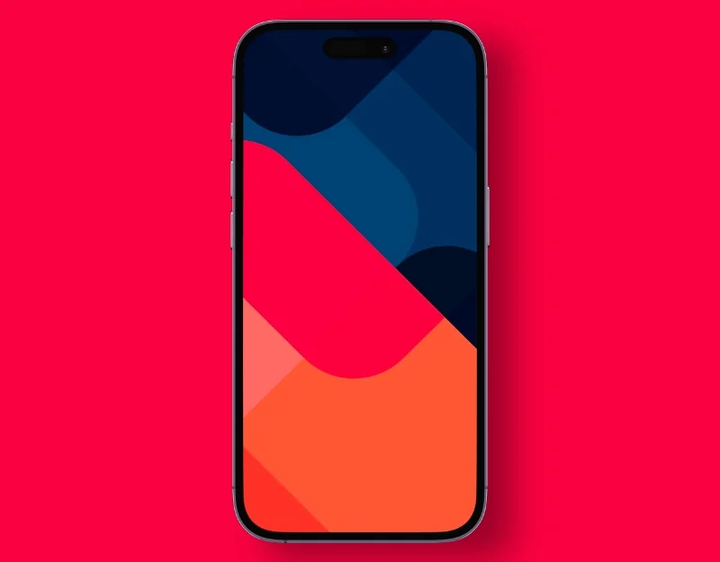 geometric waves wallpaper