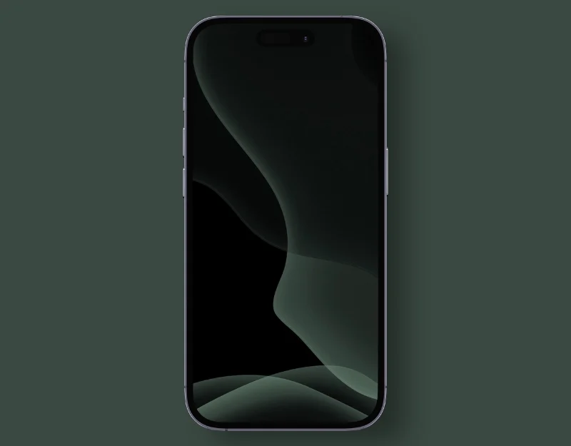 sleek abstract contours wallpaper