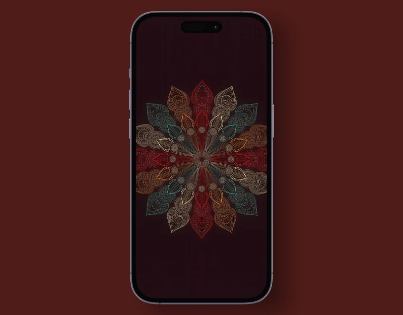 ornate mandala wallpaper