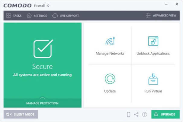 Comodo Firewall - Best Firewall Software of 2020