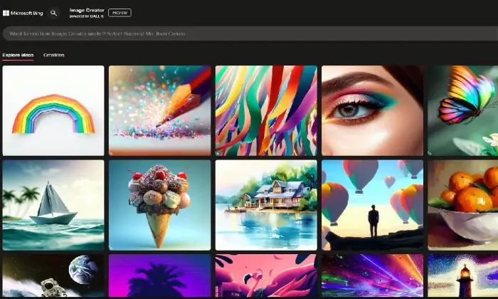 Bing Image Creator 101: Ideen in atemberaubende Bilder verwandeln