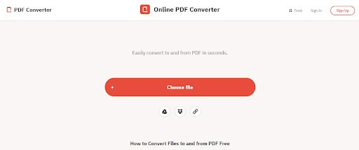 Conversión de PDF gratuita